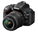 Nikon D5200 24.1MP Digital SLR Camera (Black) with AF-S 18-55 mm VR II Kit Lens, Memory Card, Camera Bag