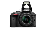 Nikon D3300 24.2 MP Digital SLR Camera (Black) with 18-55mm VR II Lens Kit with 8GB Card and Camera Bag