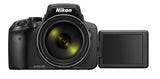 Nikon Coolpix P900 16.0MP Point and Shoot Camera (Black) with 83x Optical Zoom, 8GB Card and Camera Case